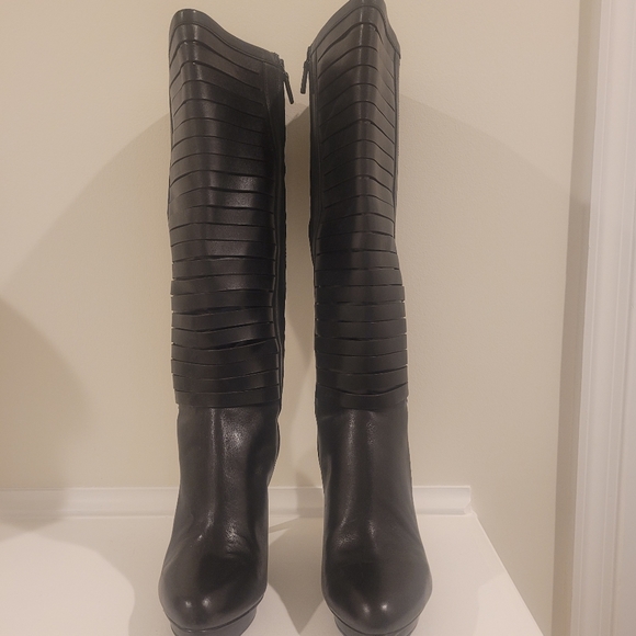 Maria Sharapova Odette by Cole Haan Women Black Boots US 10.5 never worn! - Picture 6 of 6